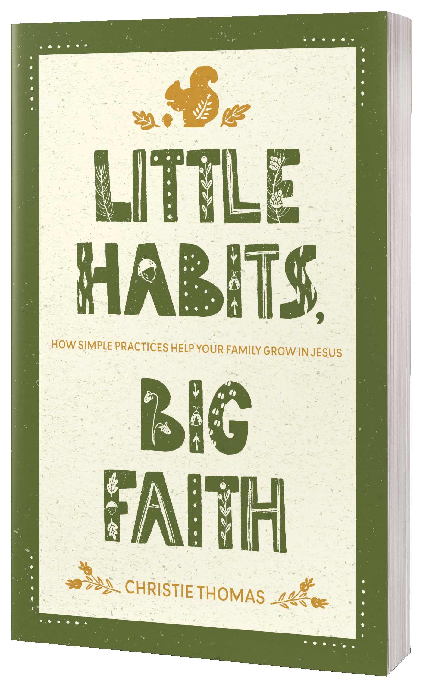 Little Habits, Big Faith 3D cover